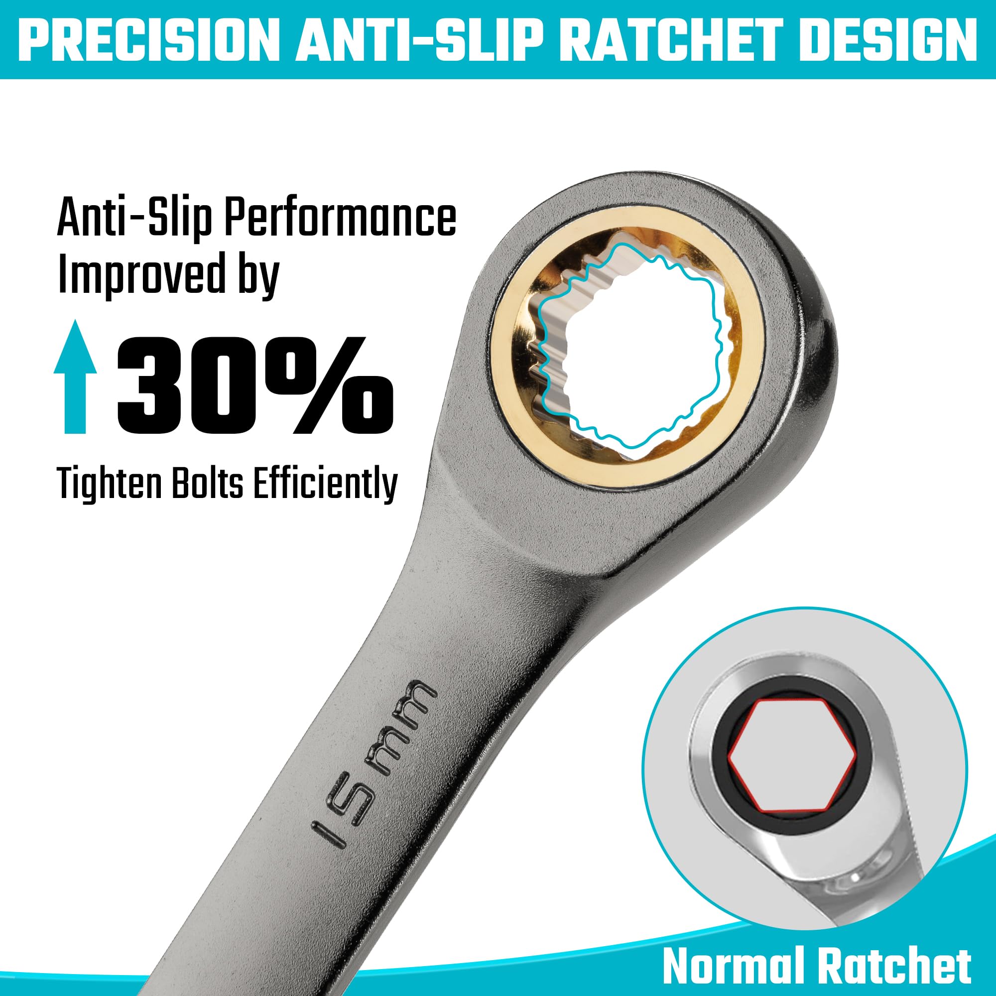 スチールブックスリップレンチセット